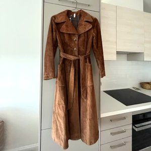 Vintage Suede Coat